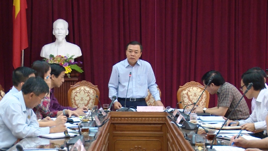 Phó Chủ nhiệm Văn phòng Chính phủ Kiều Đình Thụ tiếp công dân huyện Đông Anh, Hà Nội